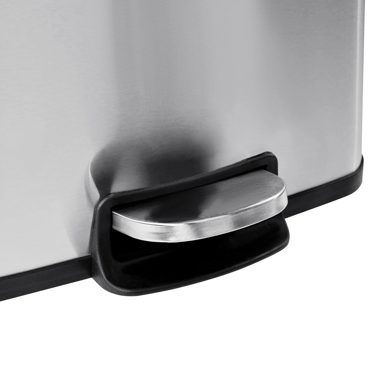 T-lovendo - Cubo de Basura para Cocina 30L | Pedal de Acero Inoxidable | Cierre Suave | Cubo Interior