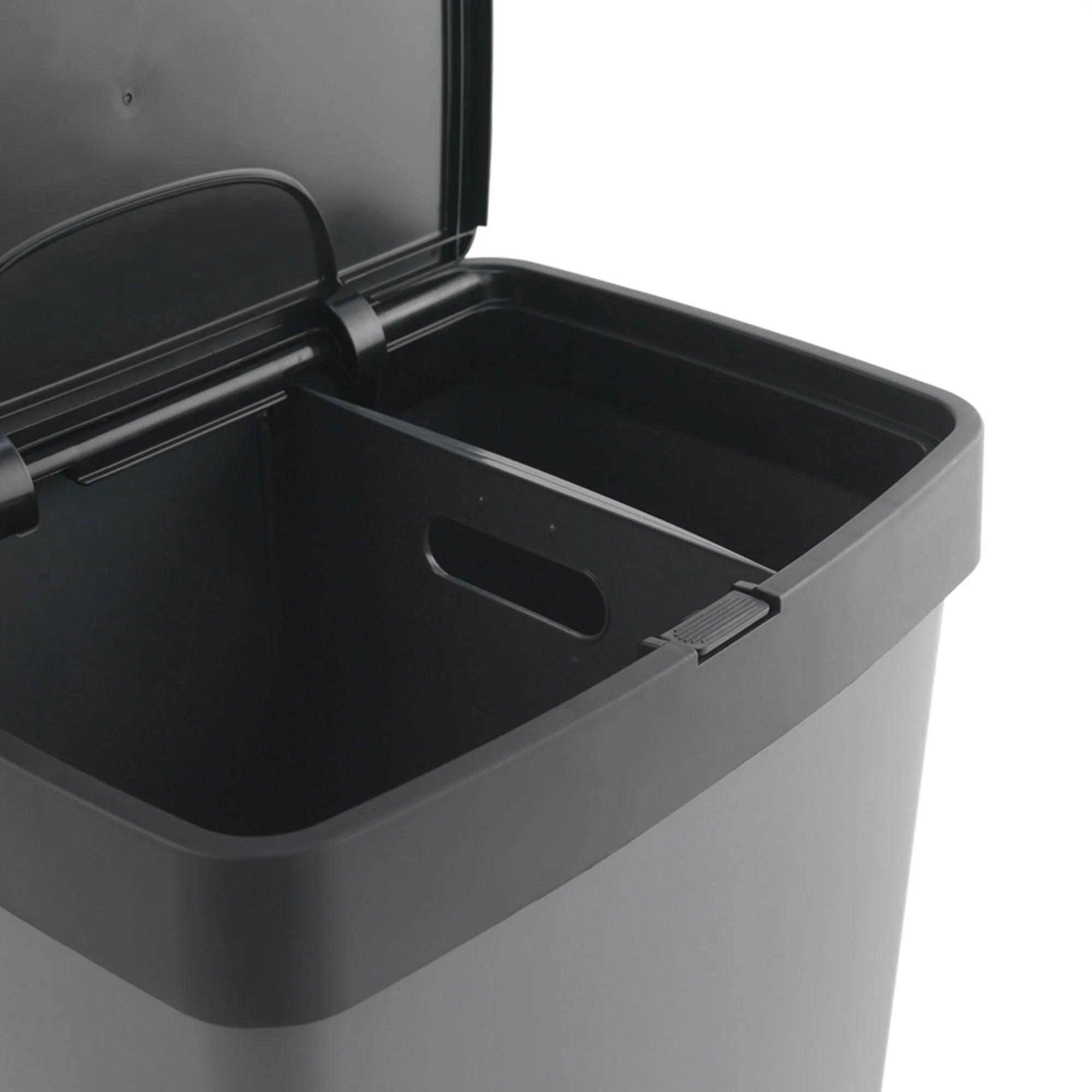 Cubo de Basura de Reciclaje Wellhome 70L Plástico 2 Aperturas