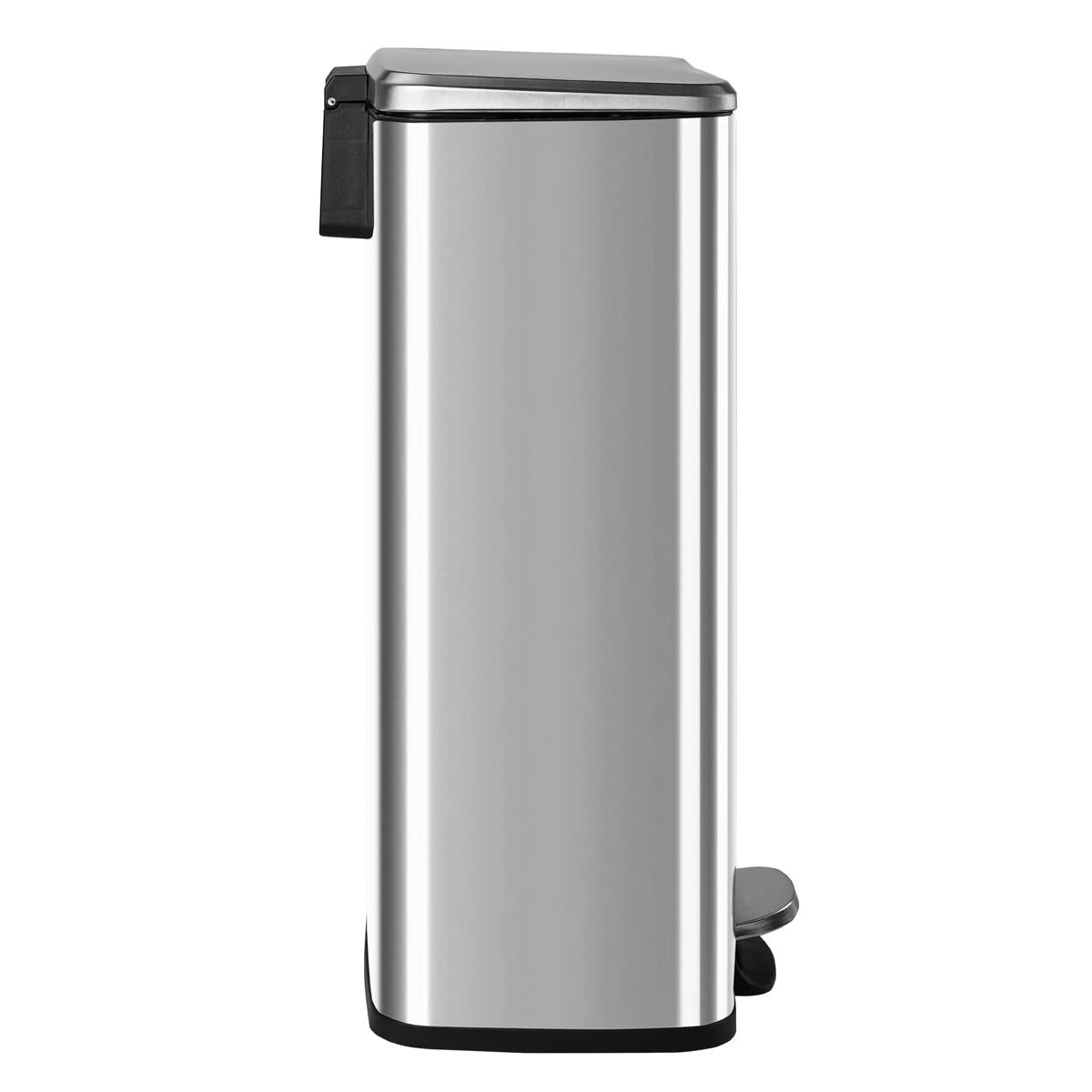 T-lovendo - Cubo de Basura para Cocina 30L | Pedal de Acero Inoxidable | Cierre Suave | Cubo Interior