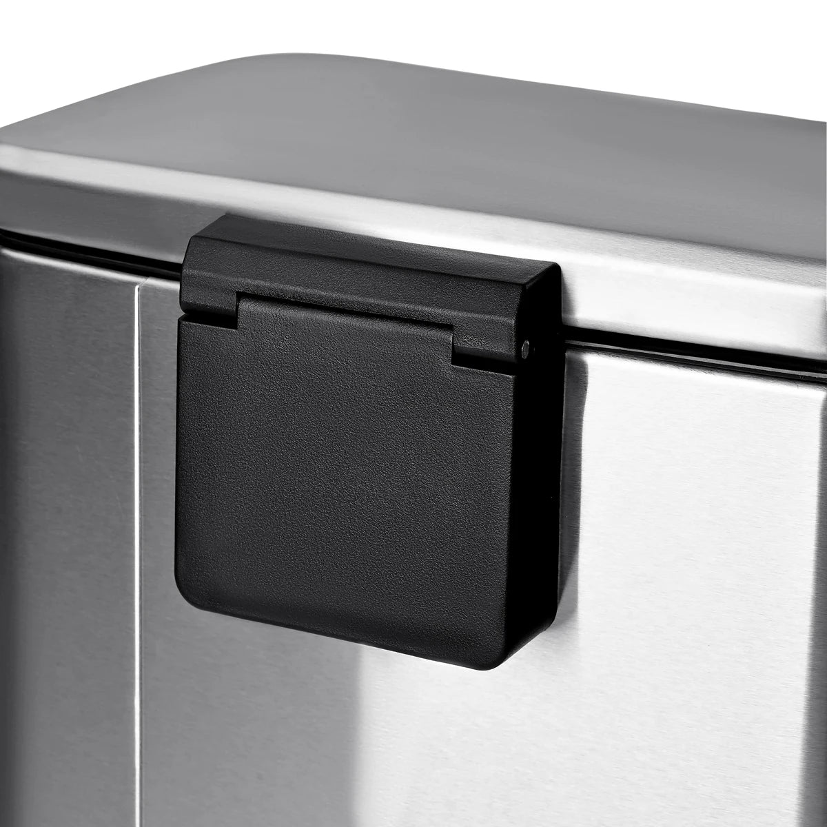 T-lovendo - Cubo de Basura para Cocina 30L | Pedal de Acero Inoxidable | Cierre Suave | Cubo Interior
