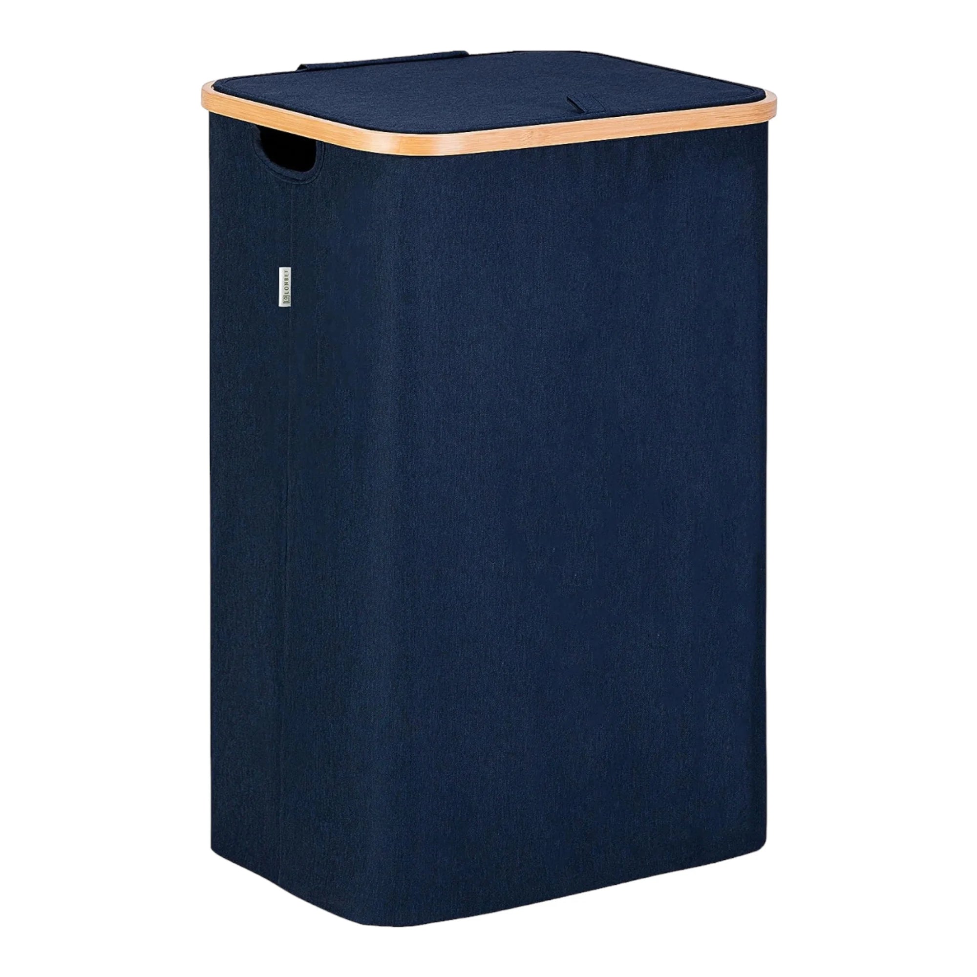 Cesto de Ropa Sucia de Bambú con Tapa y Asas: 72L o 100 L, 2 Clasificaciones, Plegable, Bolsa Interior Lavable a Máquina - Solución Elegante y Práctica para la Lavandería en tu Dormitorio ,Cubo Ropa Sucia. (CUBO002 1999