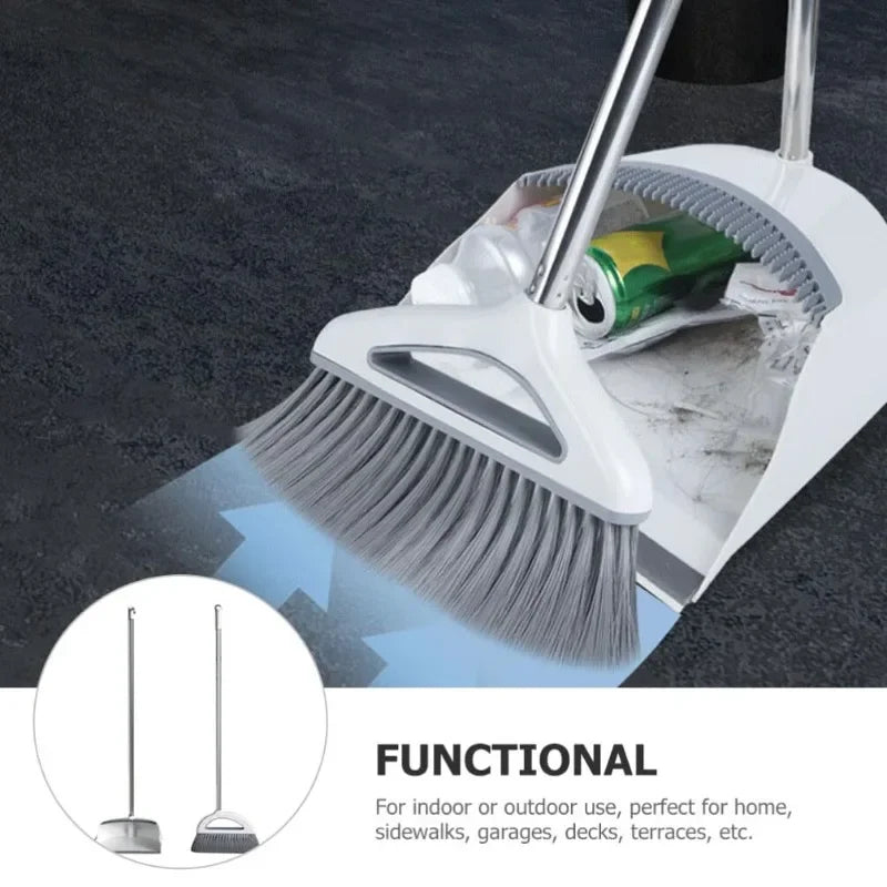 Juego de pala de plástico para escoba, Kit de limpieza de suelo doméstico combinado, barredora, limpiaparabrisas, herramienta de limpieza, accesorios de limpieza para el hogar