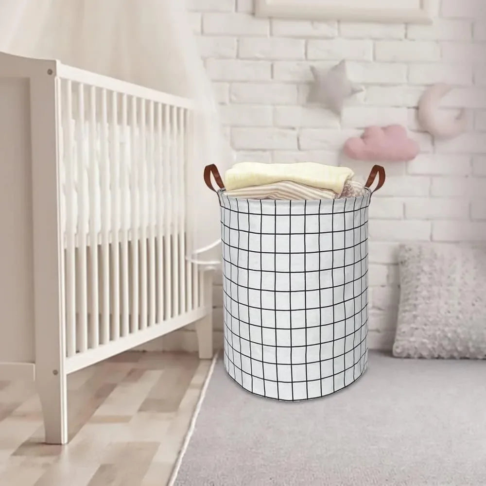 Cesta para ropa sucia, cesta para la colada portátil para juguetes, cubo de almacenamiento de ropa, organizador de lavandería impermeable, 1 ud.