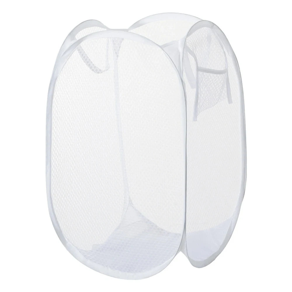 Cesta para ropa sucia Esqueleto Ventilado Plegable Fácil Almacenamiento Cesta para ropa portátil de gran capacidad