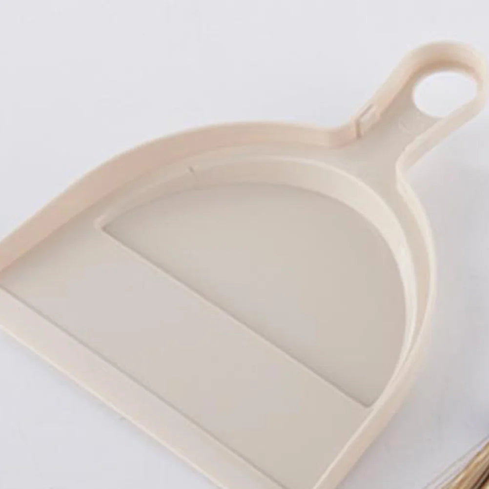 Mini Kit de recogedor de escoba, cepillo de limpieza compacto de plástico blanco para ventilación de aire de coche, tablero, escritorio, teclado de ordenador portátil, limpieza de polvo