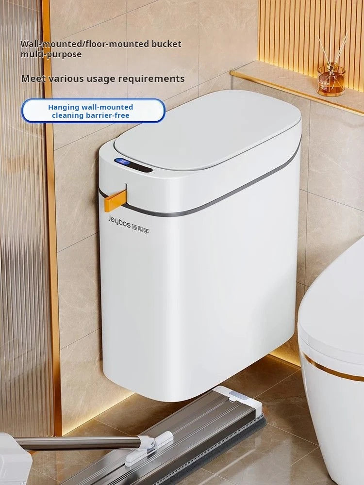JOYBOS cubo de basura con Sensor inteligente con bolsa de adsorción automática, cubo de basura recargable para el hogar, inodoro, sala de estar y hogar