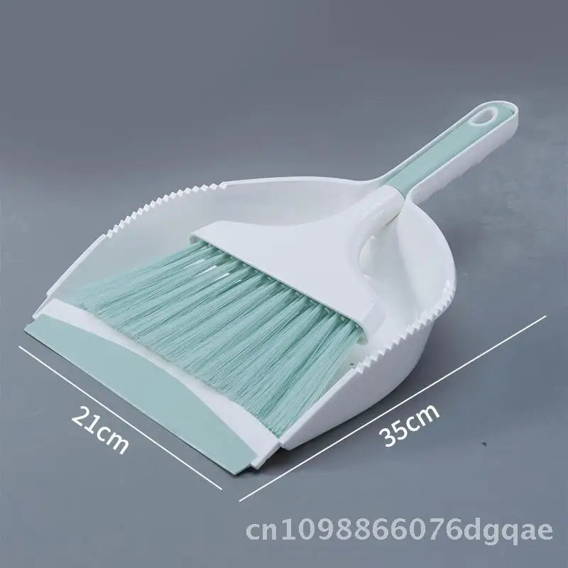 Mini escoba de escritorio y recogedor, herramientas de limpieza para el hogar y la Oficina, plástico de tamaño pequeño, azul cielo, gris, turquesa, opciones disponibles
