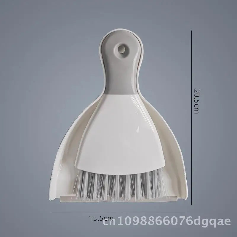 Mini escoba de escritorio y recogedor, herramientas de limpieza para el hogar y la Oficina, plástico de tamaño pequeño, azul cielo, gris, turquesa, opciones disponibles