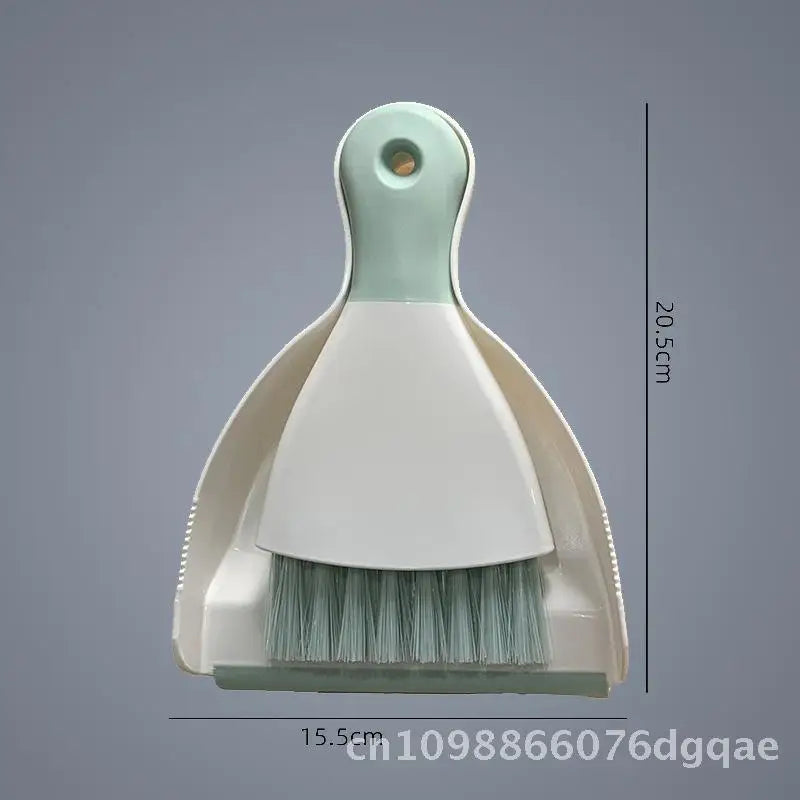 Mini escoba de escritorio y recogedor, herramientas de limpieza para el hogar y la Oficina, plástico de tamaño pequeño, azul cielo, gris, turquesa, opciones disponibles