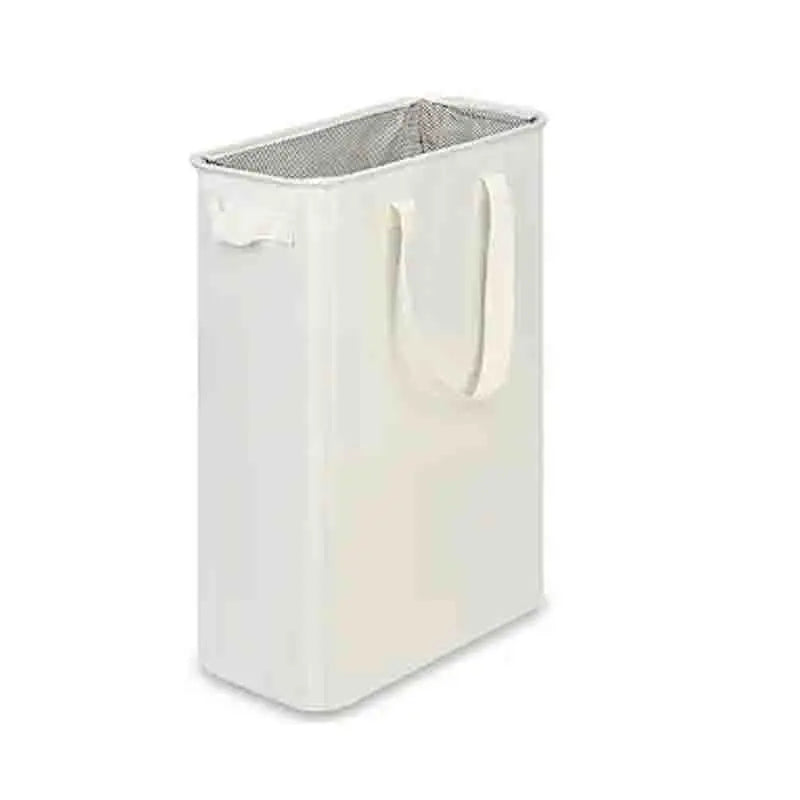 Cesta de almacenamiento de tela, cesta para ropa sucia, cesta para ropa sucia plegable para uso doméstico, baño con placa inferior, cesta para la colada