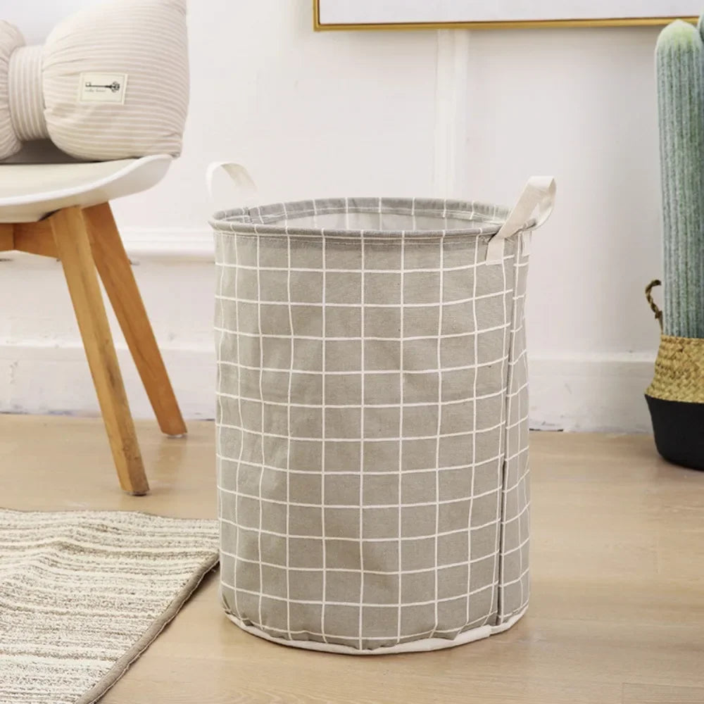 Cesta para ropa sucia, cesta para la colada portátil para juguetes, cubo de almacenamiento de ropa, organizador de lavandería impermeable, 1 ud.