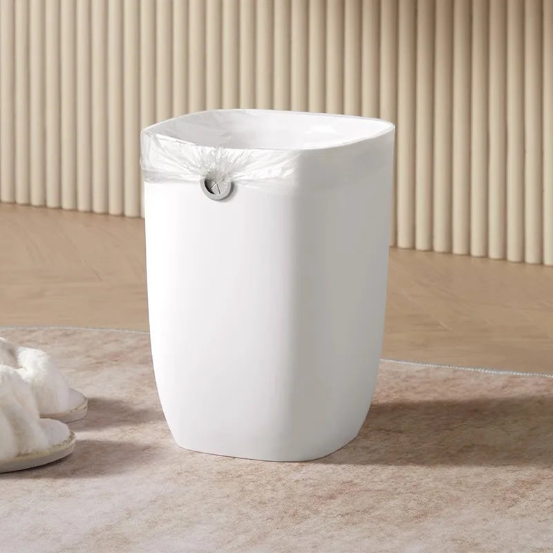 AOBT Latas de basura de gran capacidad para el hogar, cocina, sala de estar, dormitorio, inodoro, dormitorio, oficina - Cestas de papel