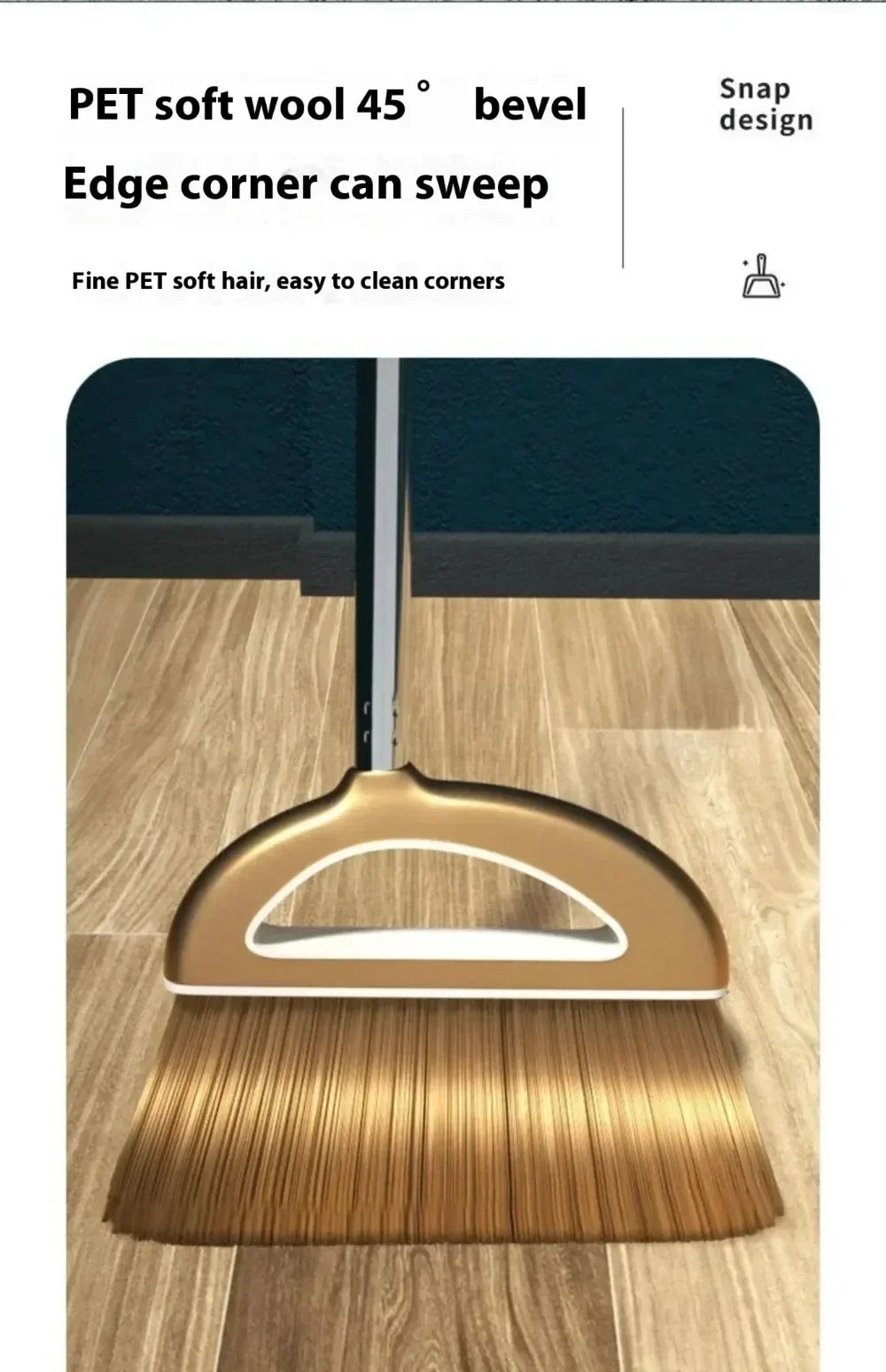 Juego de escoba y recogedor de plástico, combinación extraíble, Kit de limpiador de suelo para el hogar, barredora, limpiaparabrisas, Herramientas de limpieza, Accesorios para el hogar
