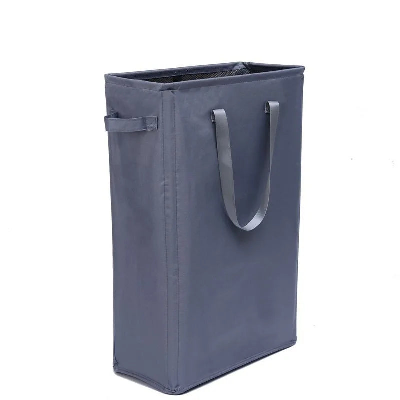 Cesta de almacenamiento de tela, cesta para ropa sucia, cesta para ropa sucia plegable para uso doméstico, baño con placa inferior, cesta para la colada