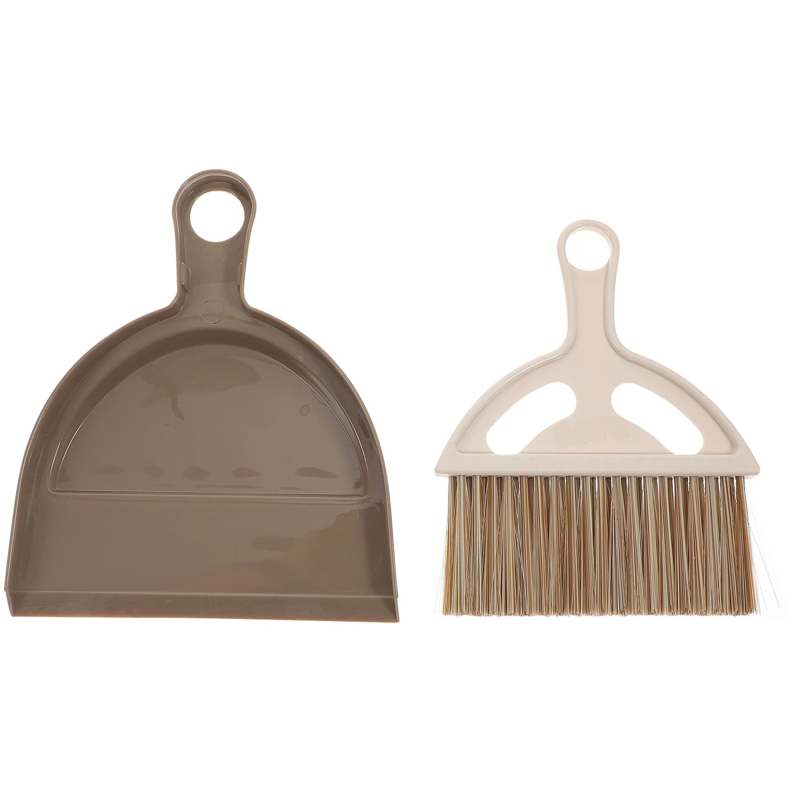 Mini Kit de recogedor de escoba, cepillo de limpieza compacto de plástico blanco para ventilación de aire de coche, tablero, escritorio, teclado de ordenador portátil, limpieza de polvo
