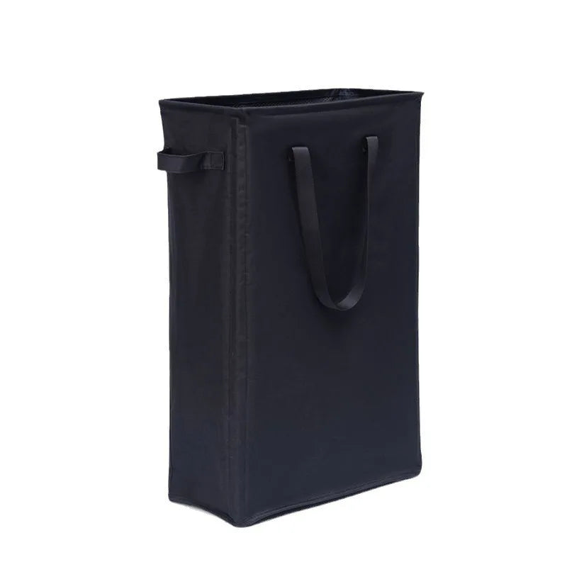 Cesta de almacenamiento de tela, cesta para ropa sucia, cesta para ropa sucia plegable para uso doméstico, baño con placa inferior, cesta para la colada