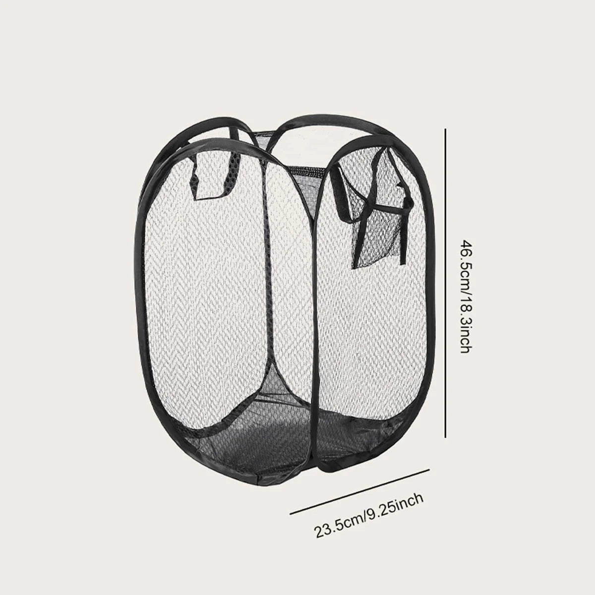 Cesta de clasificación de ropa sucia plegable, marco de lavado, bolsa de almacenamiento, cubo, organizador de lavandería, 1 unidad