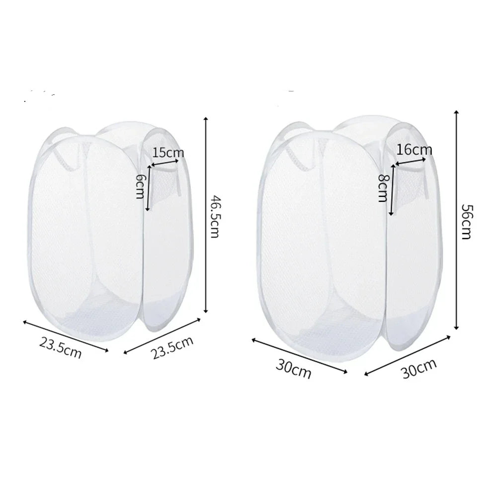 Cesta para ropa sucia Esqueleto Ventilado Plegable Fácil Almacenamiento Cesta para ropa portátil de gran capacidad