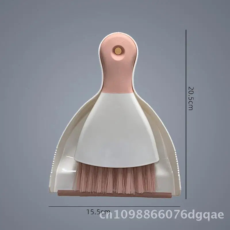 Mini escoba de escritorio y recogedor, herramientas de limpieza para el hogar y la Oficina, plástico de tamaño pequeño, azul cielo, gris, turquesa, opciones disponibles