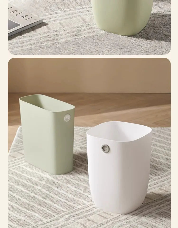 AOBT Latas de basura de gran capacidad para el hogar, cocina, sala de estar, dormitorio, inodoro, dormitorio, oficina - Cestas de papel