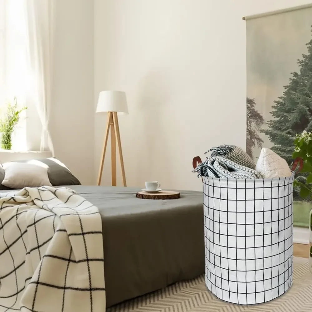 Cesta para ropa sucia, cesta para la colada portátil para juguetes, cubo de almacenamiento de ropa, organizador de lavandería impermeable, 1 ud.