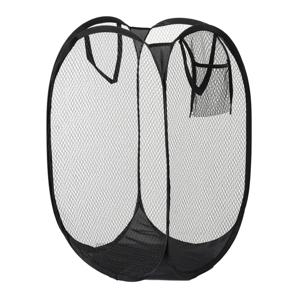 Cesta para ropa sucia Esqueleto Ventilado Plegable Fácil Almacenamiento Cesta para ropa portátil de gran capacidad