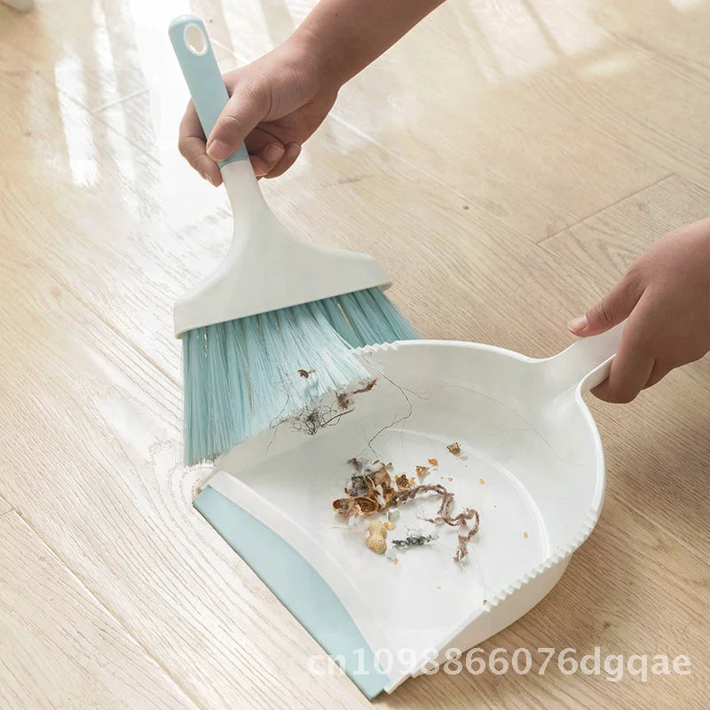 Mini escoba de escritorio y recogedor, herramientas de limpieza para el hogar y la Oficina, plástico de tamaño pequeño, azul cielo, gris, turquesa, opciones disponibles