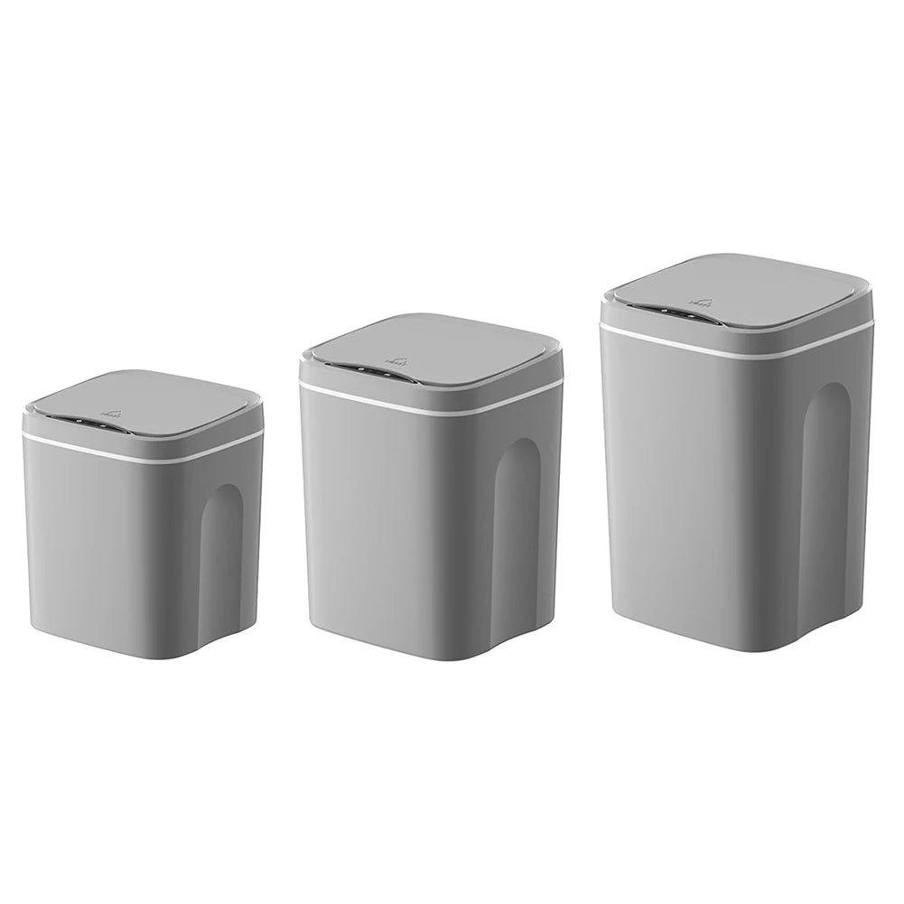 Cubo de basura inteligente de 20L para baño, cubo de basura con Sensor automático, cubo de basura eléctrico, papelera impermeable para cocina, basura de reciclaje