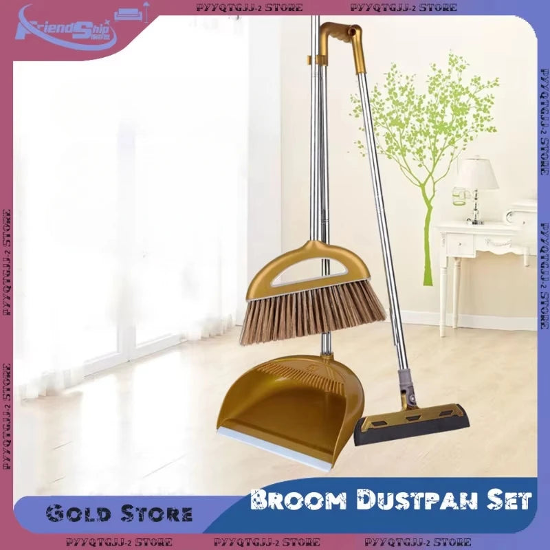 Juego de pala de plástico para escoba, Kit de limpieza de suelo doméstico combinado, barredora, limpiaparabrisas, herramienta de limpieza, accesorios de limpieza para el hogar