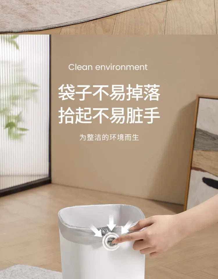 AOBT Latas de basura de gran capacidad para el hogar, cocina, sala de estar, dormitorio, inodoro, dormitorio, oficina - Cestas de papel