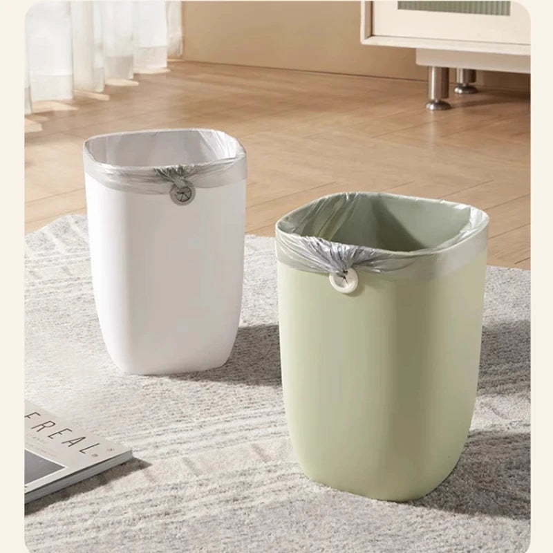 AOBT Latas de basura de gran capacidad para el hogar, cocina, sala de estar, dormitorio, inodoro, dormitorio, oficina - Cestas de papel