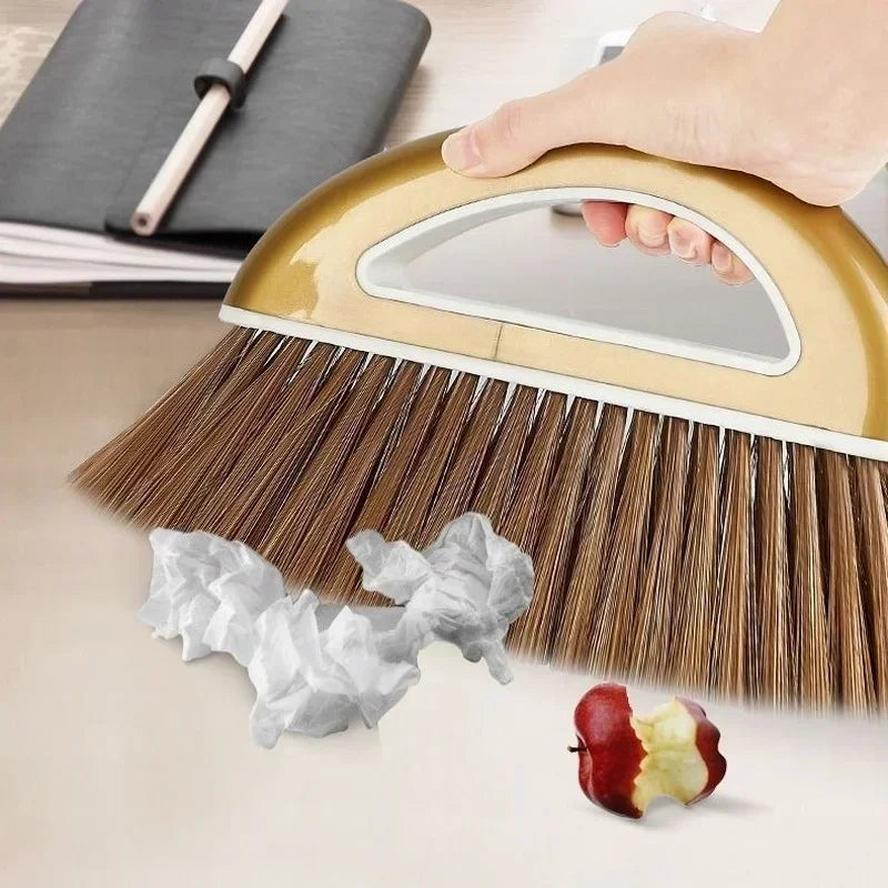 Juego de escoba mágica y recogedor de plástico, herramientas de limpieza, limpiaparabrisas para suelos, accesorios para el hogar, cepillo para polvo de barrido multifunción