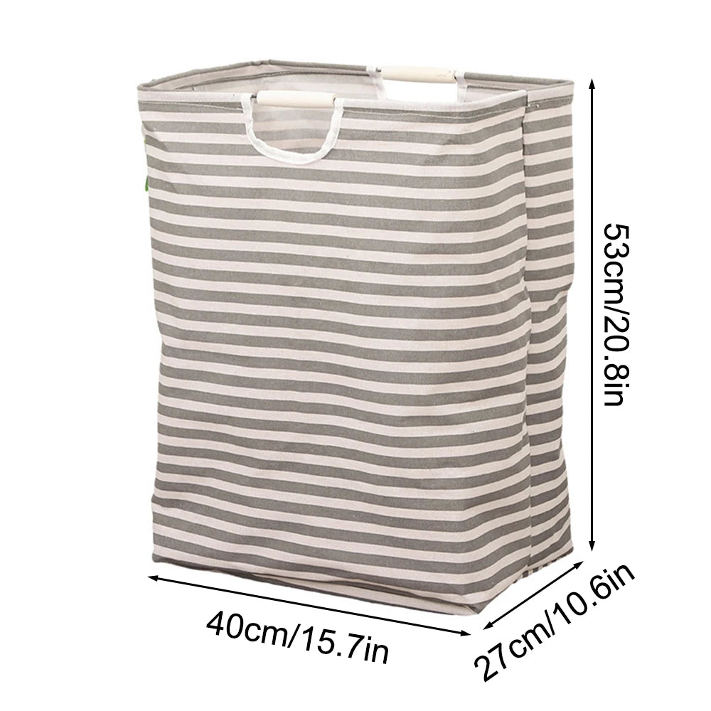 1 cesta de almacenamiento de baño impermeable de tela portátil y plegable para ropa sucia