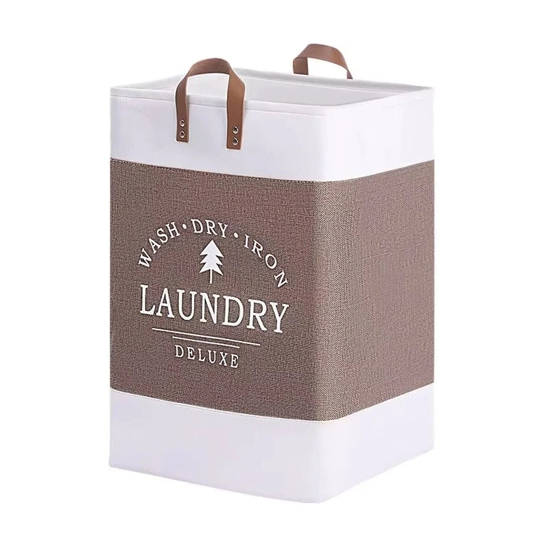 Cesta para la colada de gran capacidad, cesta para ropa sucia, cesta de tela para la colada, cesta de almacenamiento plegable, caja de almacenamiento para el hogar, 1 ud.