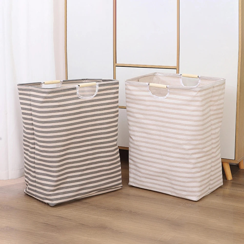 1 cesta de almacenamiento de baño impermeable de tela portátil y plegable para ropa sucia