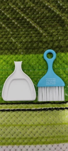 Mini cepillo de mesa, escoba pequeña y recogedor, herramientas de limpieza del hogar, barredora de polvo, removedor de pala, púas de plástico, migas