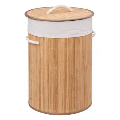 Cesto de Bambú para la Colada 48 L - Factory Cuadros | Ecológico y Resistente