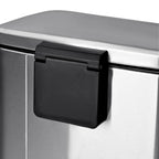 T-lovendo - Cubo de Basura para Cocina 30L | Pedal de Acero Inoxidable | Cierre Suave | Cubo Interior