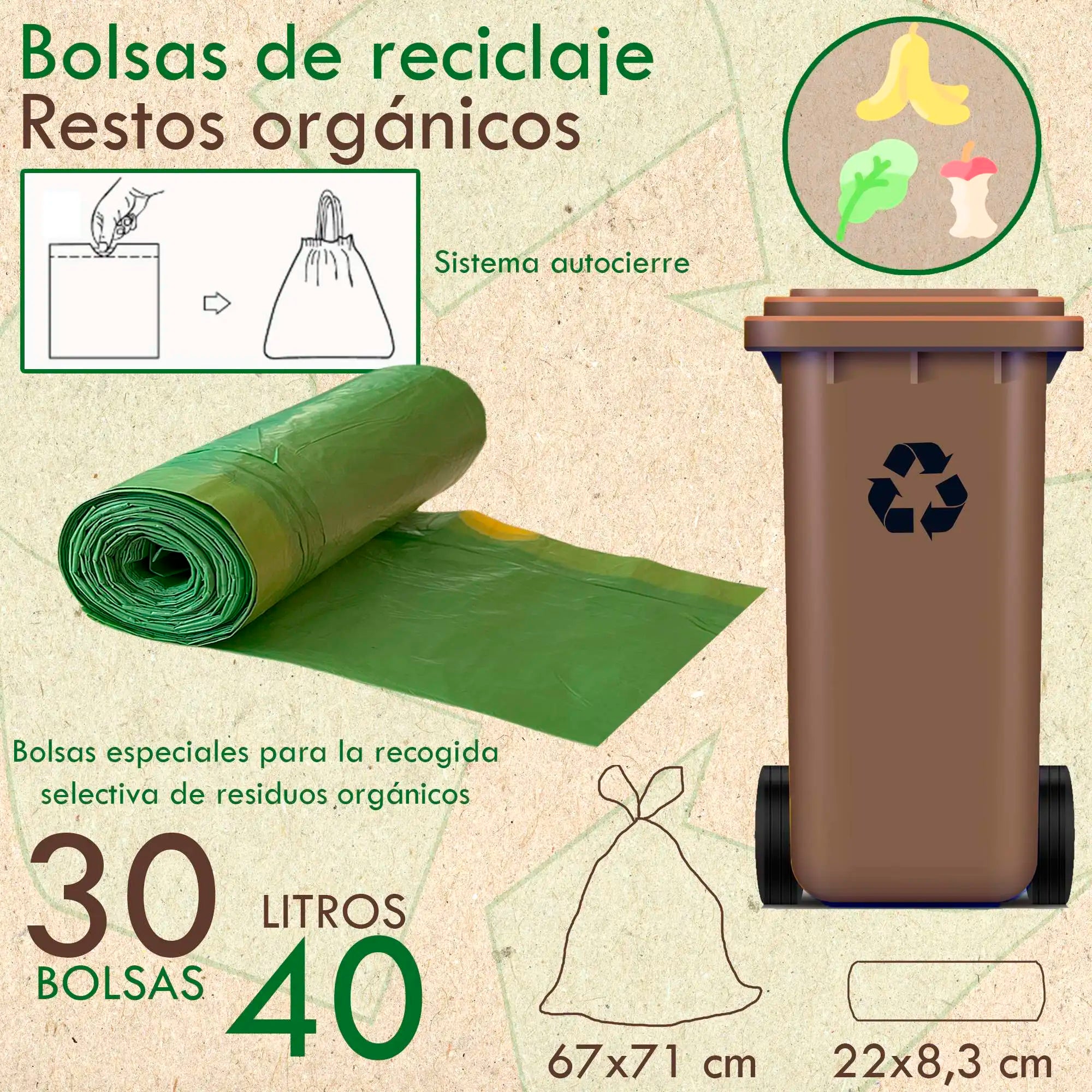 Cubo de Basura de Reciclaje Wellhome 70L Plástico 2 Aperturas