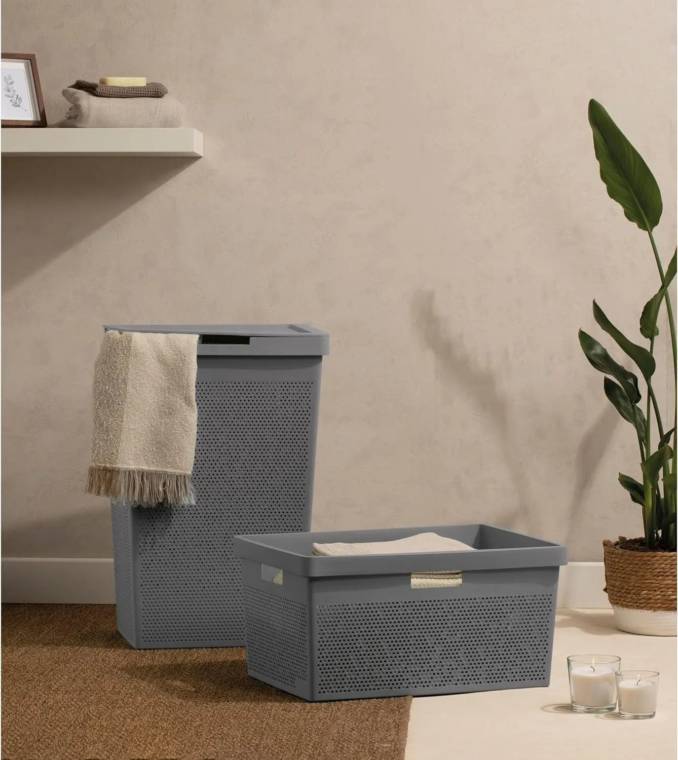 Tatay Cesto ropa Bohol 60Lt Sky Gris antracita
