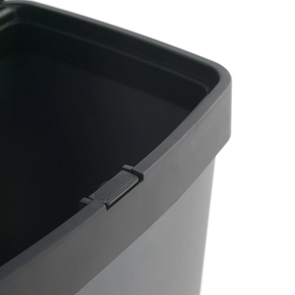 Cubo de Basura de Reciclaje Wellhome 70L Plástico 2 Aperturas