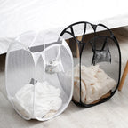 Cesta para ropa sucia Esqueleto Ventilado Plegable Fácil Almacenamiento Cesta para ropa portátil de gran capacidad
