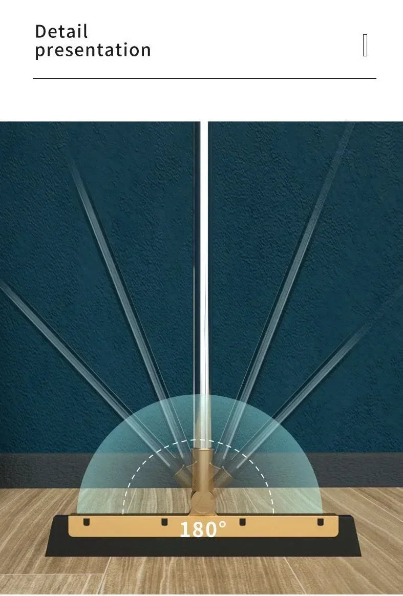 Juego de escoba y recogedor, herramienta de limpieza de suelo para el hogar, escoba mágica de plástico para barrer el cabello, cocina, sala de estar, limpieza de oficina