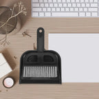 Mini cepillo de limpieza de teclado, escoba de plástico, recogedor, herramienta de barrido combinada, mesa, comedor, sofá, coche, escritorio de ordenador pequeño
