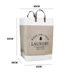 Cesta para la colada de gran capacidad, cesta para ropa sucia, cesta de tela para la colada, cesta de almacenamiento plegable, caja de almacenamiento para el hogar, 1 ud.