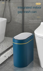 Cubo de basura con Sensor inteligente de 8L/7L, cubo de basura electrónico automático para el hogar, cubo de basura para cocina, inodoro, impermeable, cubo con Sensor de costura estrecha