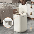 Cubo de basura con Sensor inteligente de 24L, cubo de basura electrónico para baño, cubo de basura con Sensor inteligente automático para cocina, inodoro