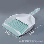 Mini escoba de escritorio y recogedor, herramientas de limpieza para el hogar y la Oficina, plástico de tamaño pequeño, azul cielo, gris, turquesa, opciones disponibles