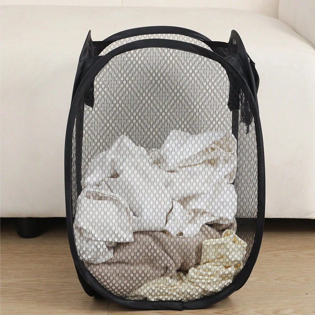 Cesta de clasificación de ropa sucia plegable, marco de lavado, bolsa de almacenamiento, cubo, organizador de lavandería, 1 unidad