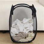 Cesta de clasificación de ropa sucia plegable, marco de lavado, bolsa de almacenamiento, cubo, organizador de lavandería, 1 unidad